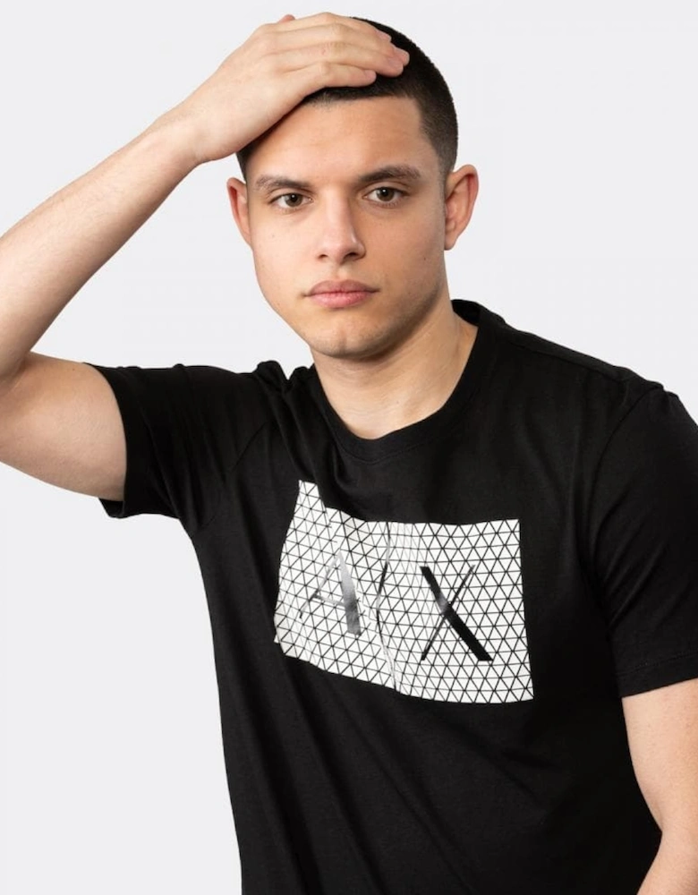 Mens Slim Fit A|X Large Icon Logo T-Shirt