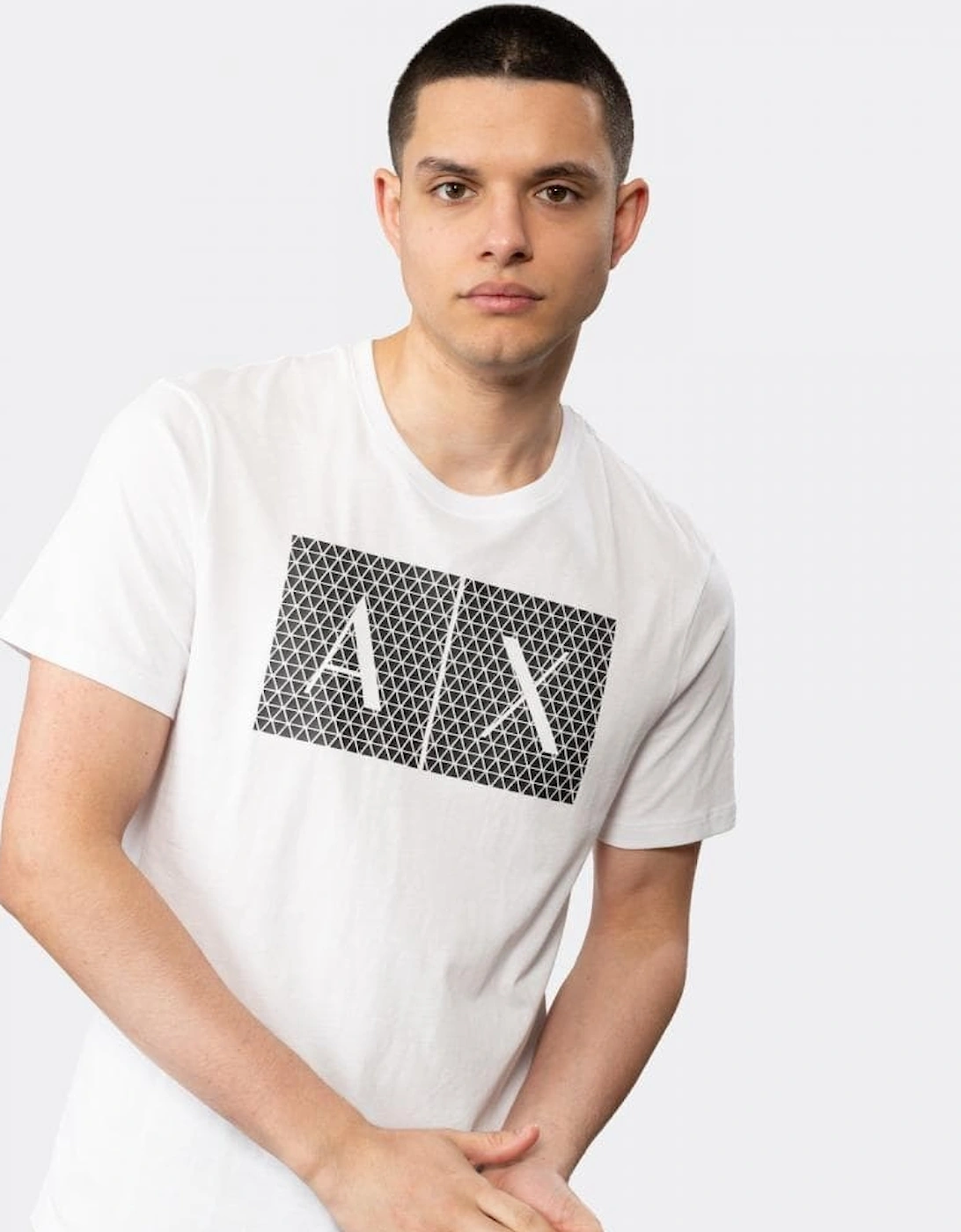 Mens Slim Fit A|X Large Icon Logo T-Shirt