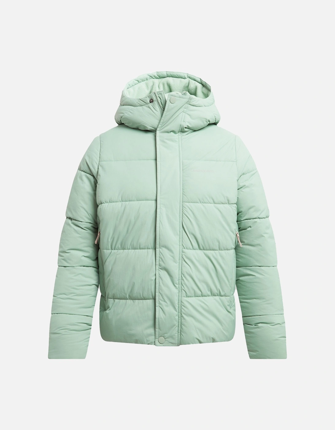 Craghoppers Childrens/Kids Brandon Hooded Padded Jacket - Green - Size: 9 years/10 years