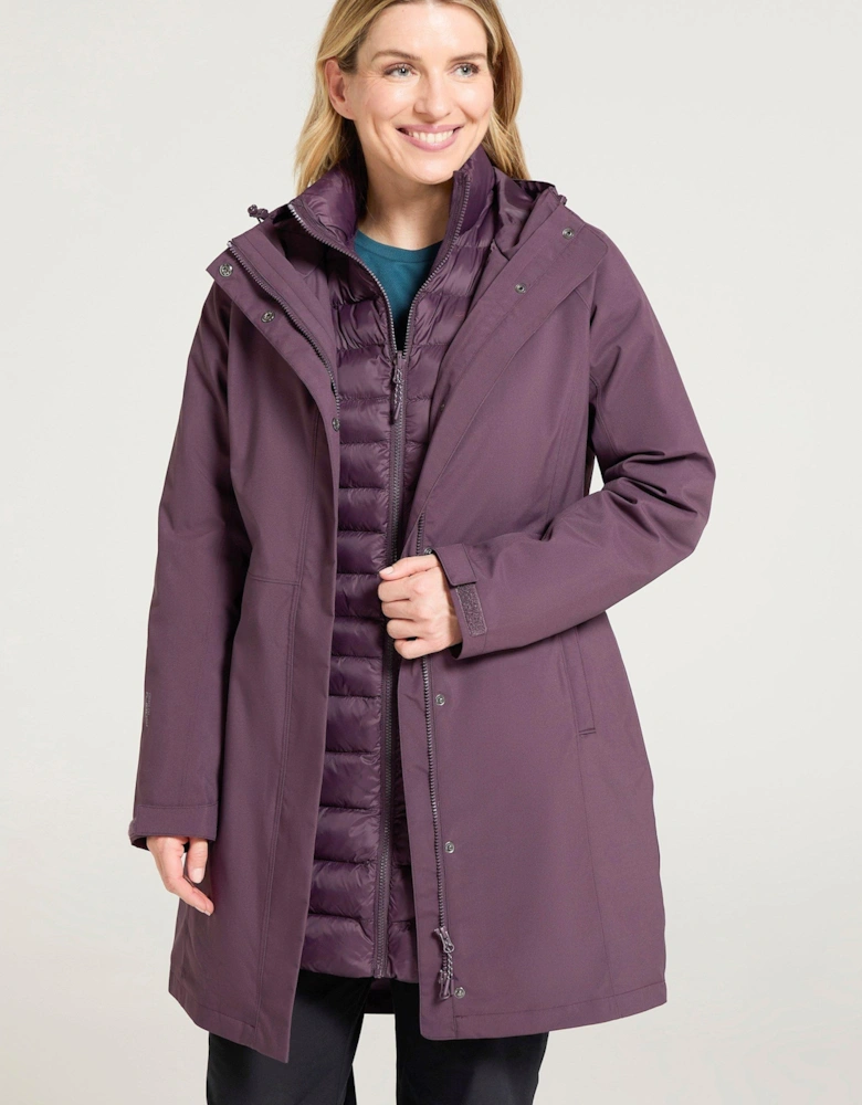 Womens/Ladies Alaskan Long 3 in 1 Jacket