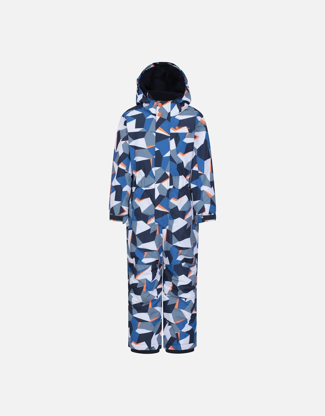 Childrens/Kids All In One Cloud Snowsuit, 2 of 1