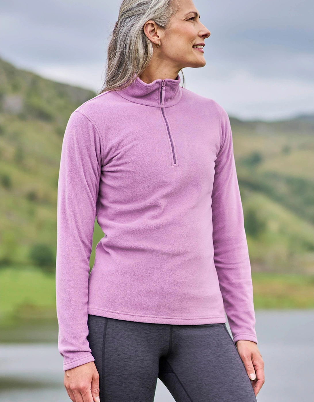 Womens/Ladies Camber II Fleece Top, 2 of 1