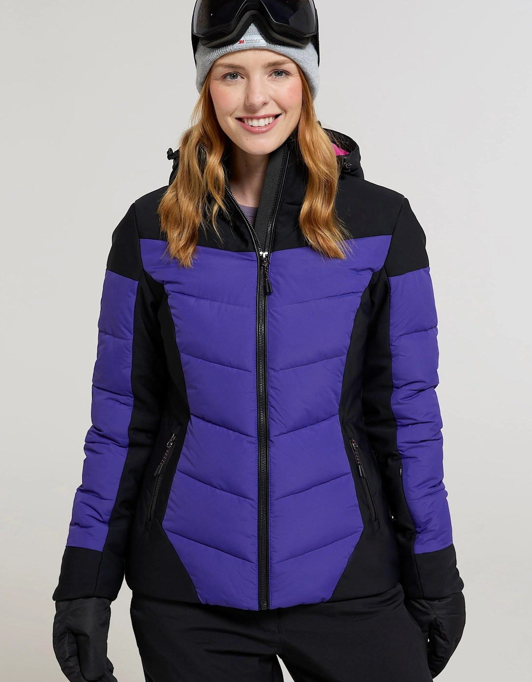 Womens/Ladies Resort RECCO Padded Ski Jacket, 2 of 1