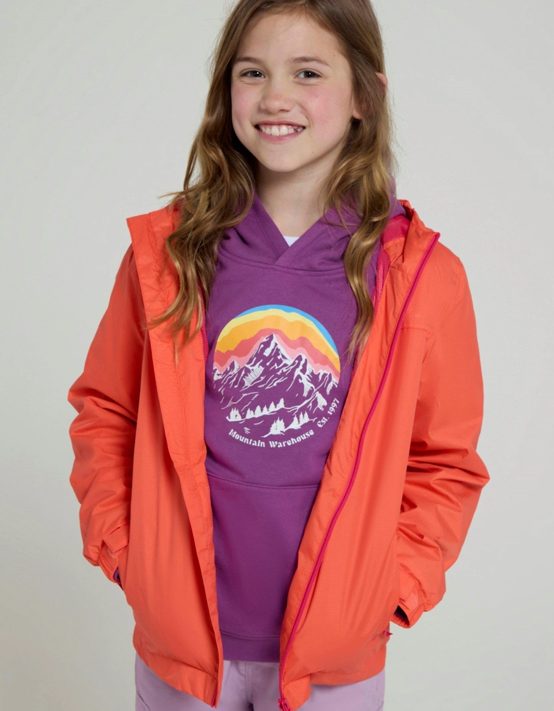 Mountain Warehouse Unisex Black Childrens/ Torrent Taped Seam Waterproof Jacket - Size: 13 Years Kids