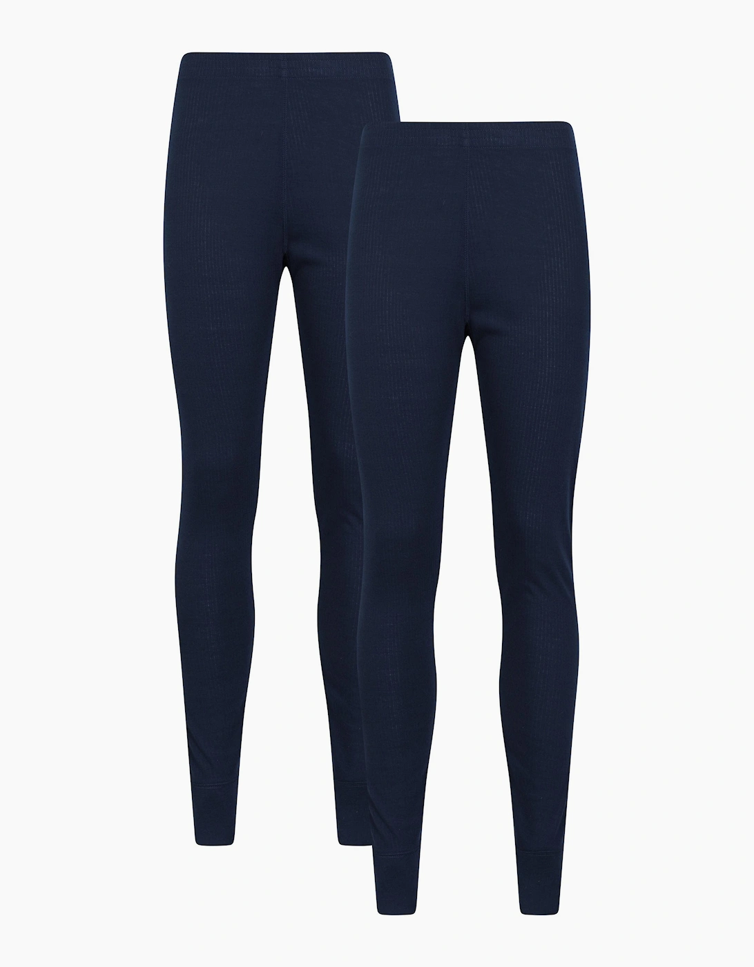 Mountain Warehouse Women's Mountain Warehouse Womens/Ladies Talus Thermal Base Layer Leggings (Pack of 2) - Navy