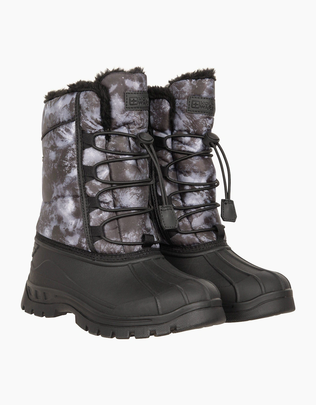 Mountain Warehouse Mountain Warehouse Childrens/Kids Whistler Adaptive Stars Snow Boots - Black