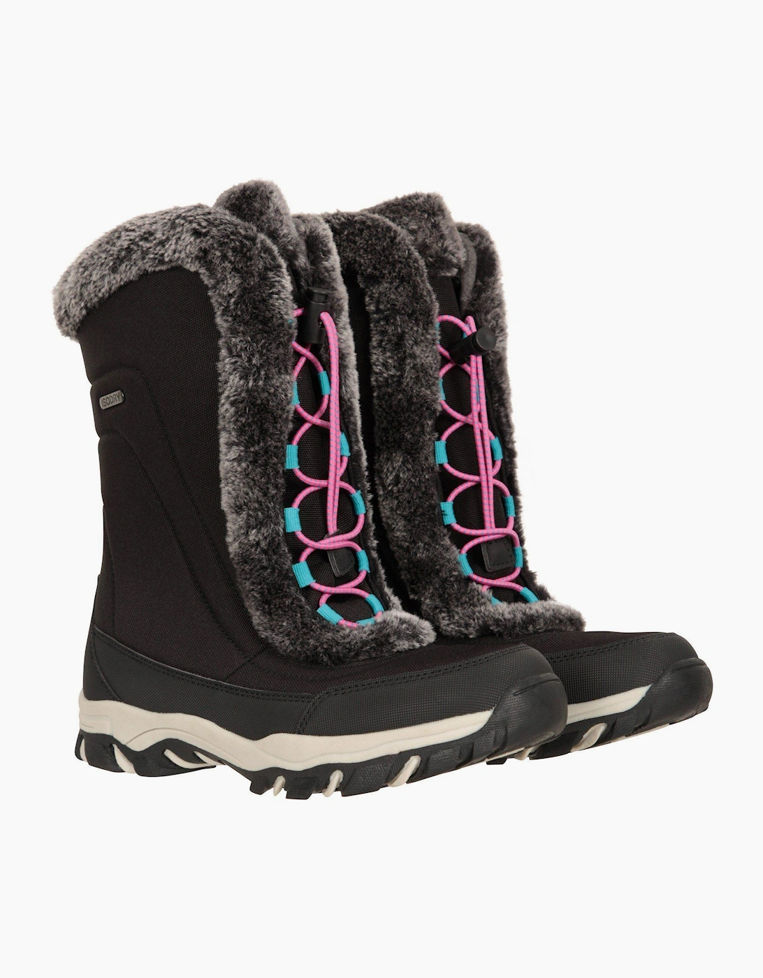 Mountain Warehouse Unisex Pink Childrens/ Ohio Snow Boots  Size 2 Uk Kids