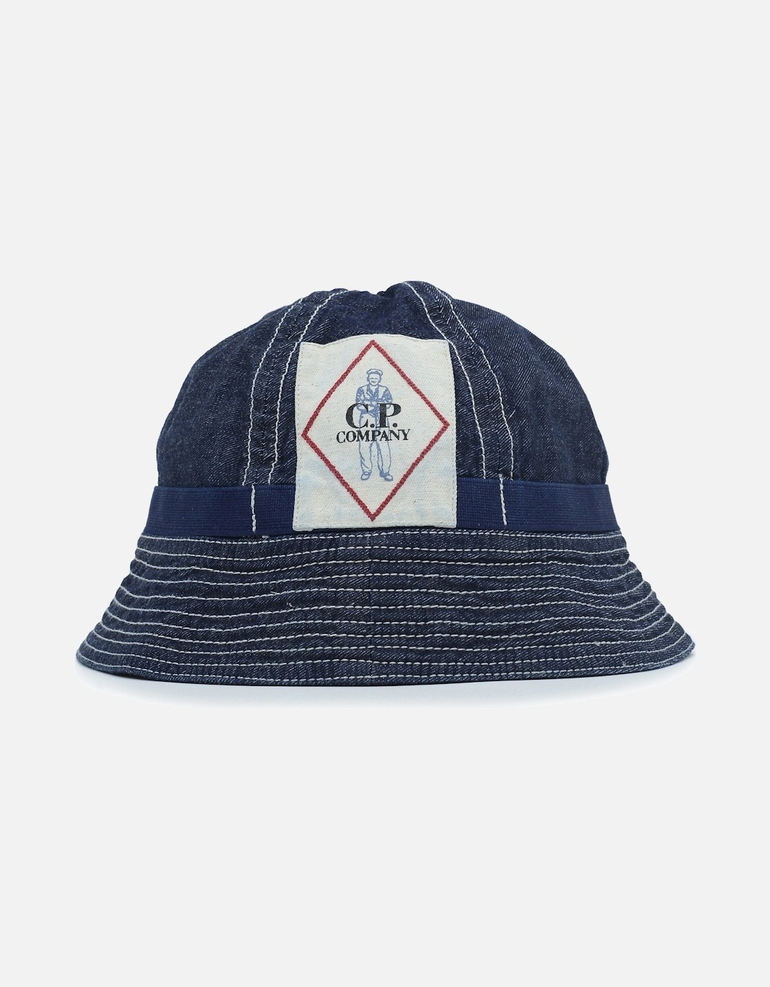 Denim 3/1 Bucket Hat Blue, 4 of 3