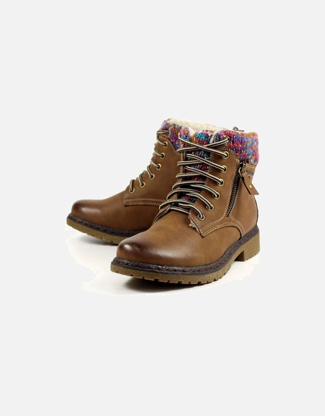 Jalapeno Tan Waterproof Ankle Boot GLB099