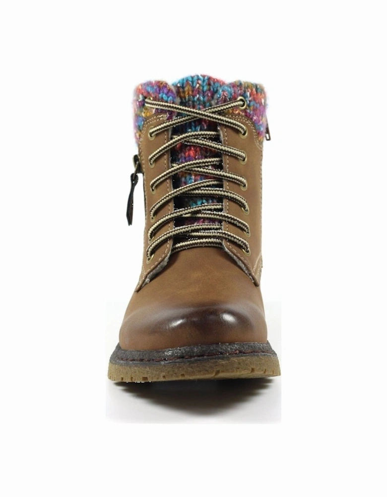 Jalapeno Tan Waterproof Ankle Boot GLB099