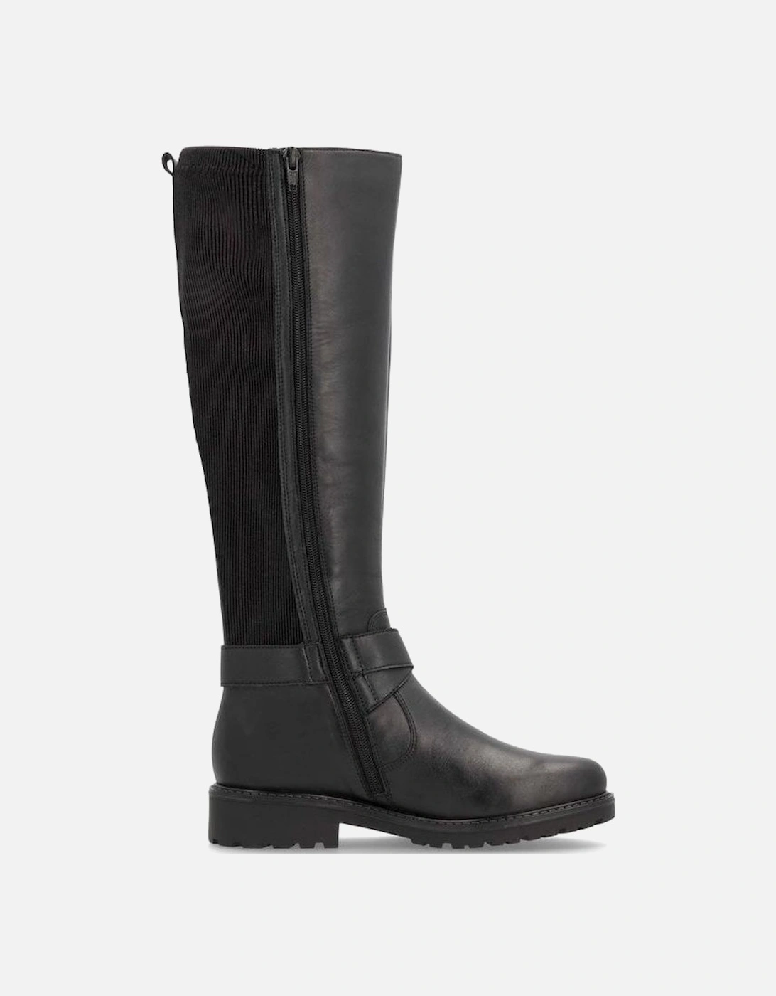 R6593-00 Long boot in black