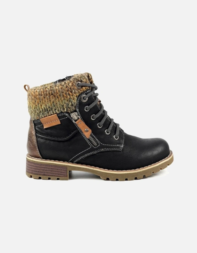 Millie Black Waterproof Boot GLB123