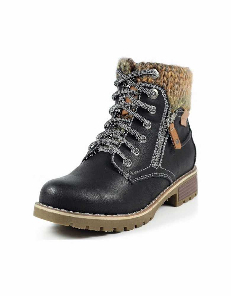 Millie Black Waterproof Boot GLB123