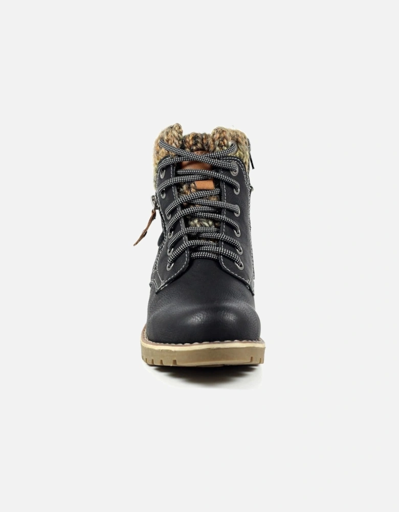 Millie Black Waterproof Boot GLB123