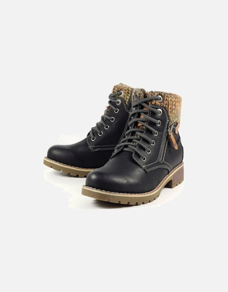 Millie Black Waterproof Boot GLB123