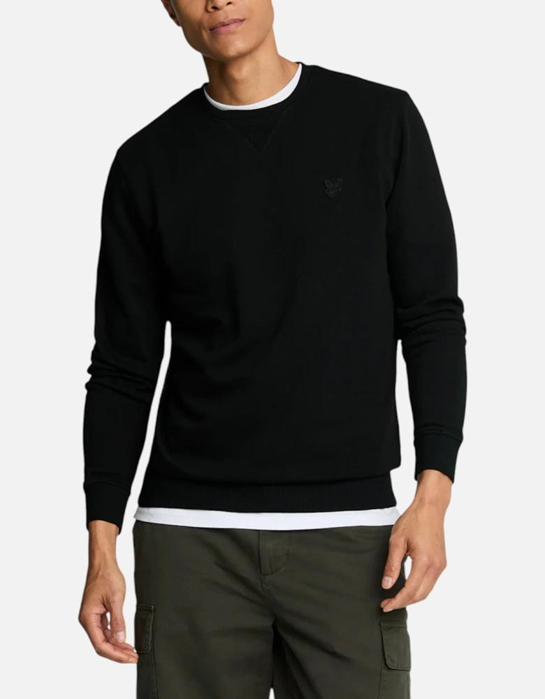 Lyle & Scott ML424TON Tonal Eagle Mens Crew Neck Knitted Jumper Sweatshirt Top