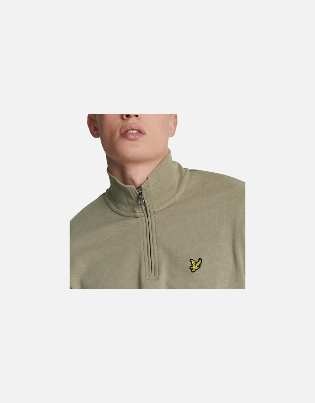 Lyle & Scott ML2022V Loopback Half Zip Mens High Neck Jumper Winter Sweatshirt