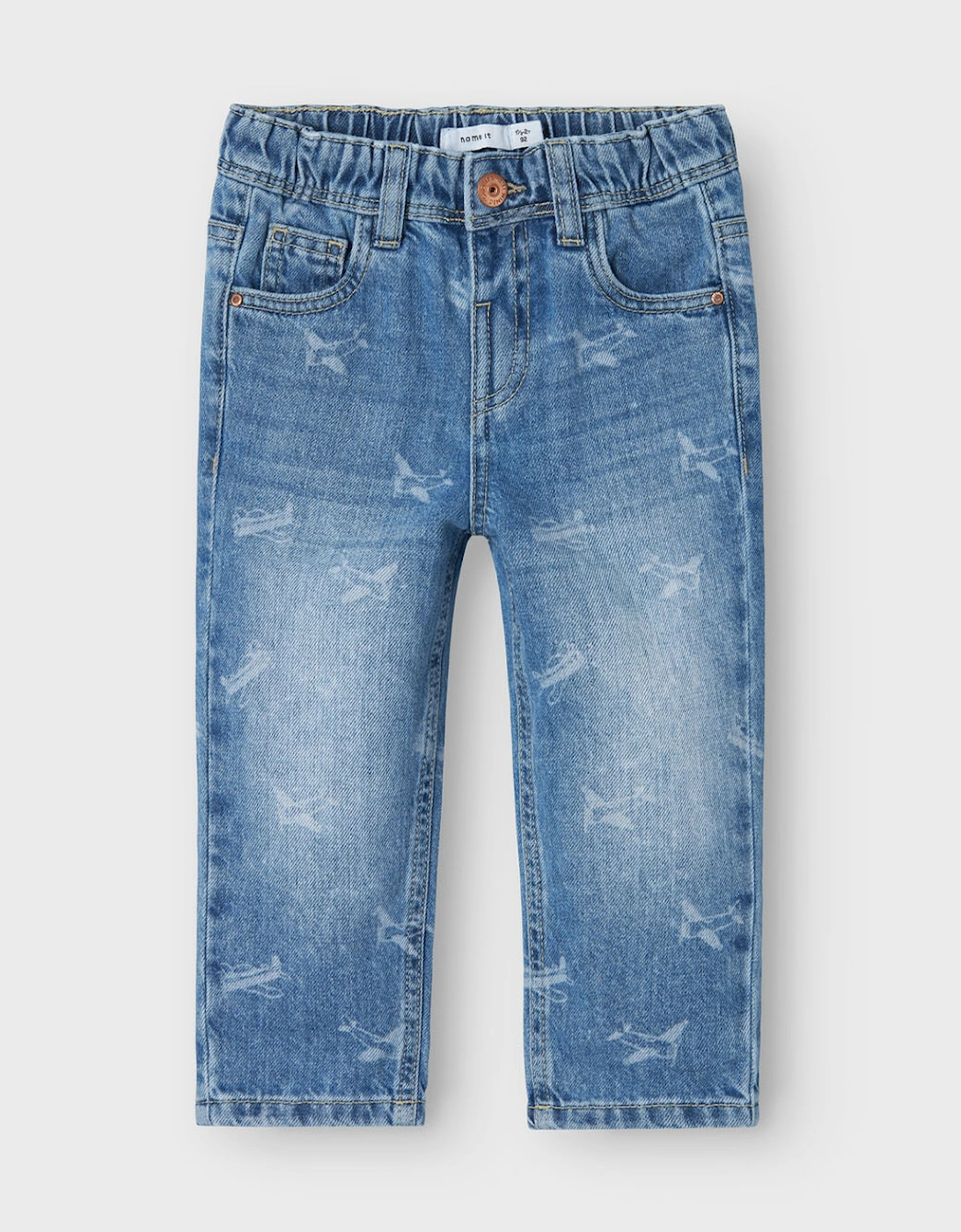 Mini Silas Tapered Jean Medium Blue, 7 of 6