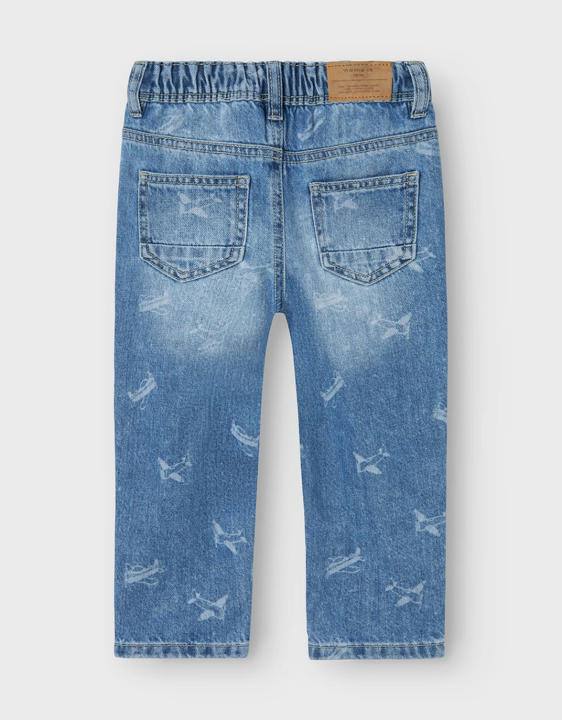 Mini Silas Tapered Jean Medium Blue