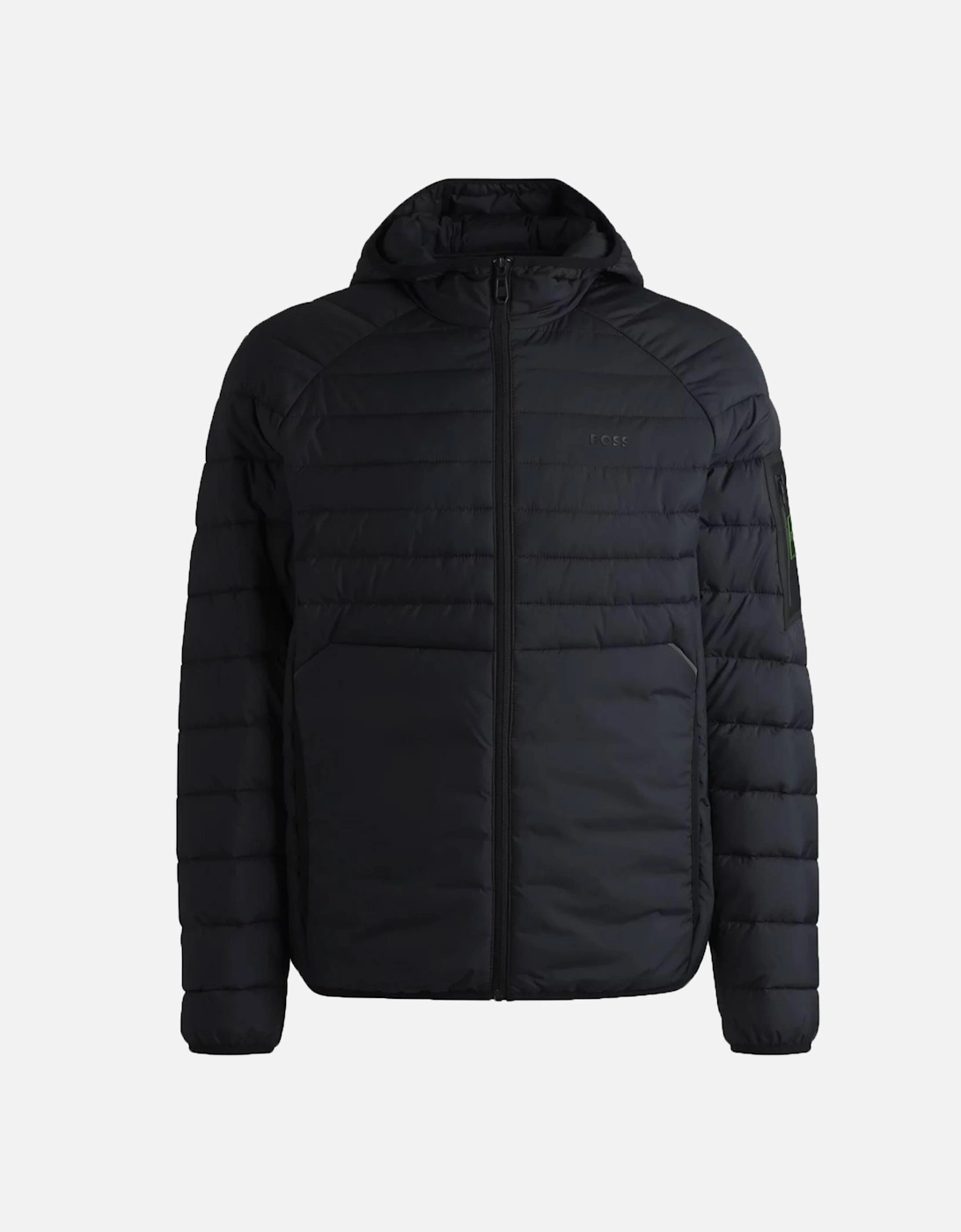 J Thor 2 Padded Jacket in Black, 4 of 3