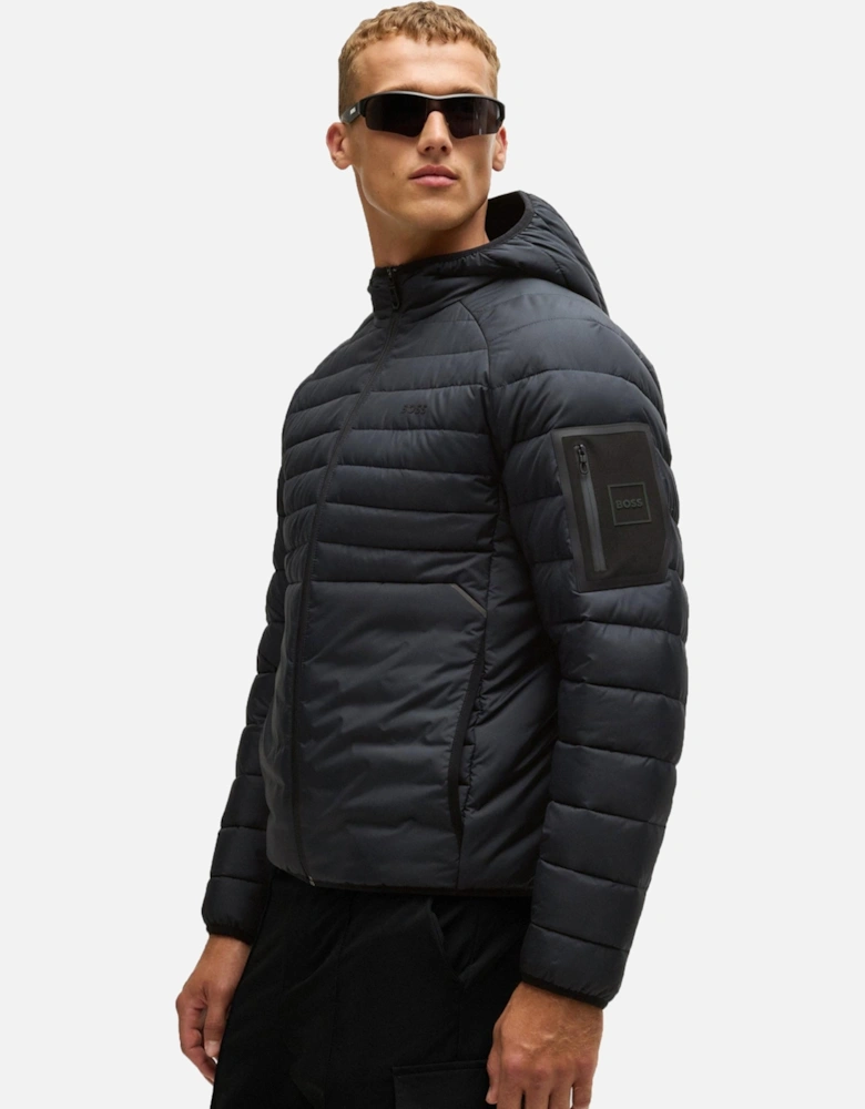 J Thor 2 Padded Jacket in Black