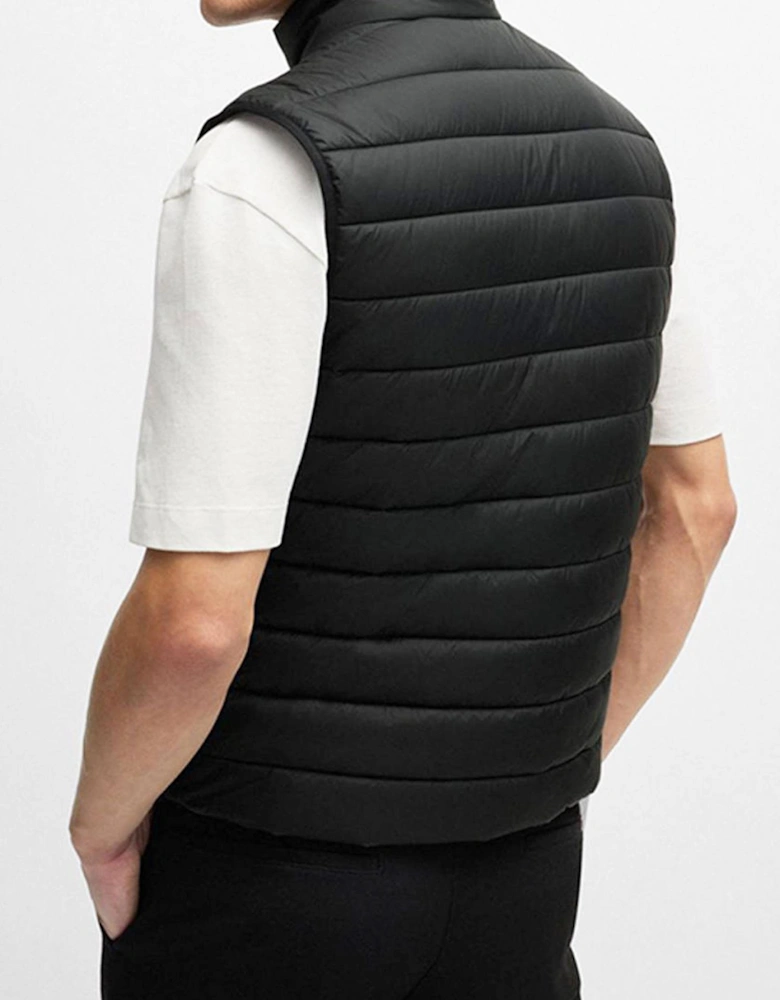 Brentino2341 Padded Gilet in Black