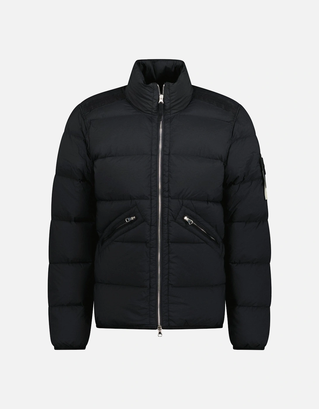 Puffer Jacket In Seamless Tunnel Nylon Black, 5 of 4