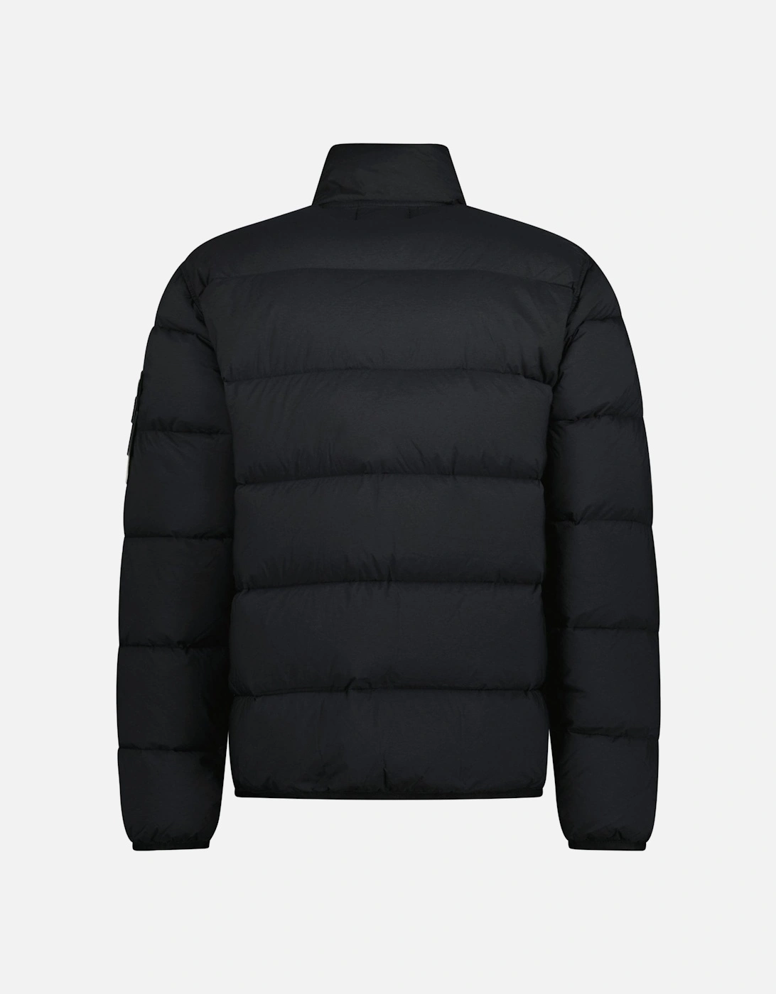 Puffer Jacket In Seamless Tunnel Nylon Black