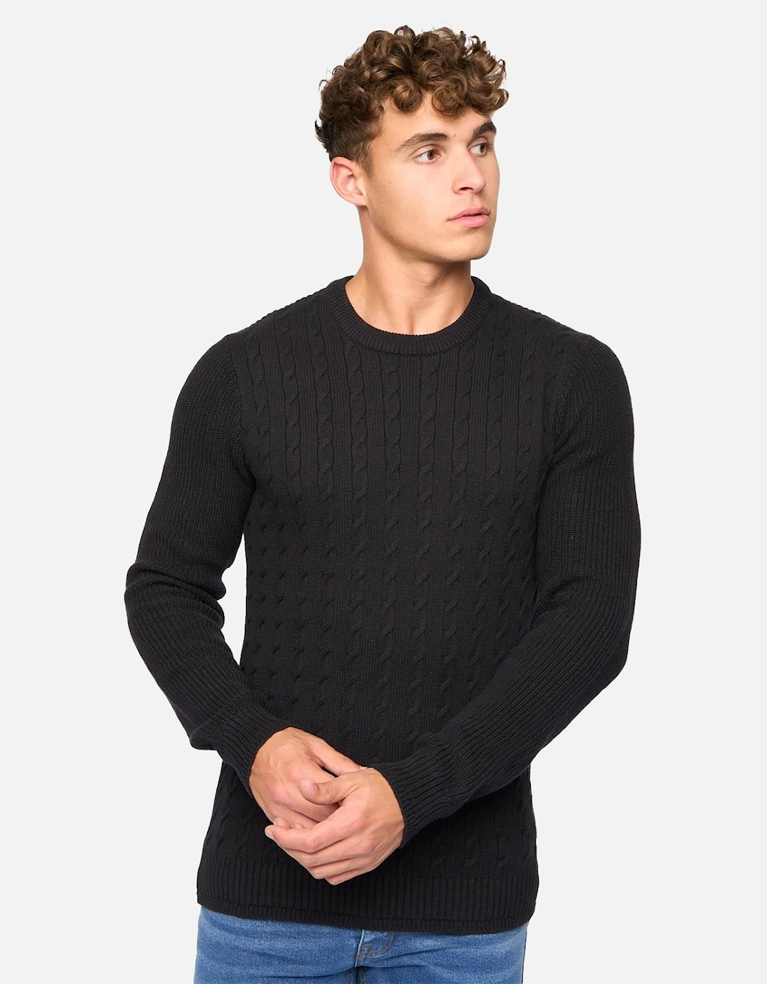 Mens Kabstars Cable Knit Pullover, 5 of 4