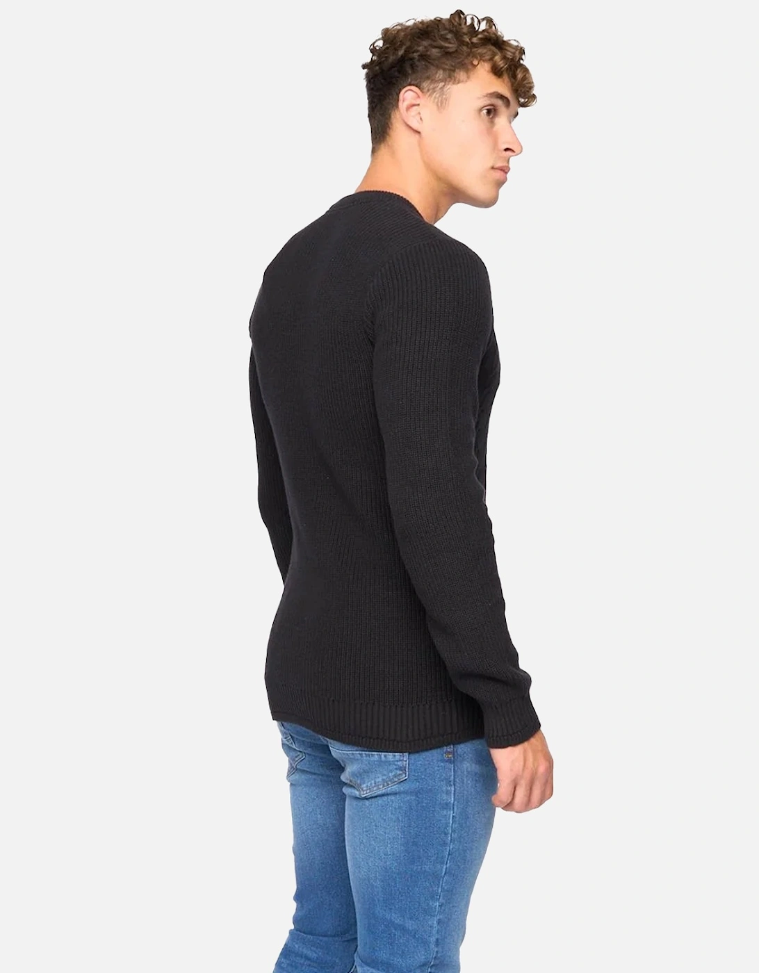 Mens Kabstars Cable Knit Pullover