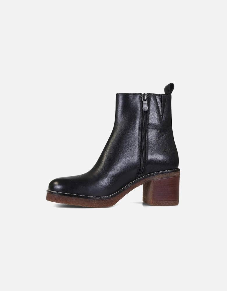 Harper Womens Wide Leather Boots