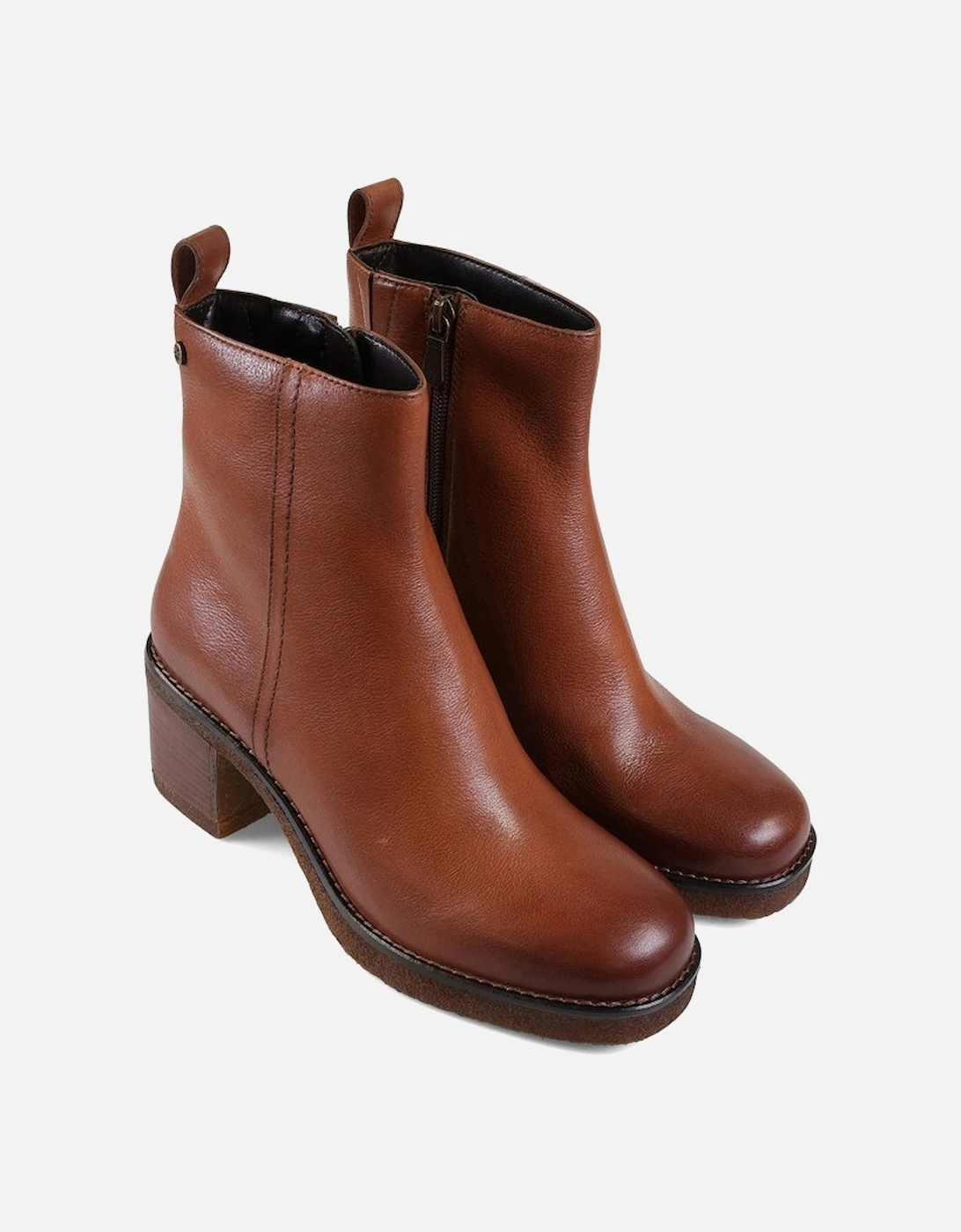 Harper Womens Wide Leather Boots