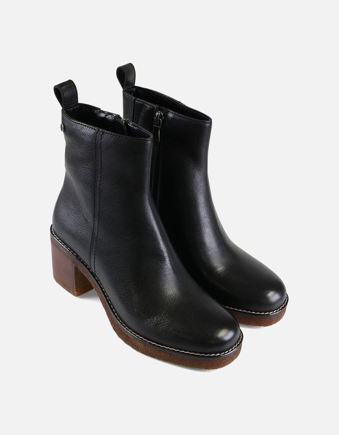 Harper Womens Wide Leather Boots