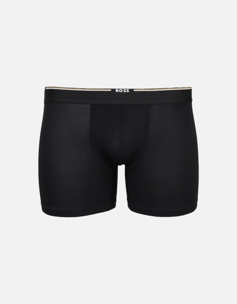 3-Pack Bamboo Boxer Briefs, Black