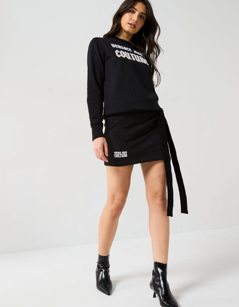 Big Pearl Logo Sweat - Black