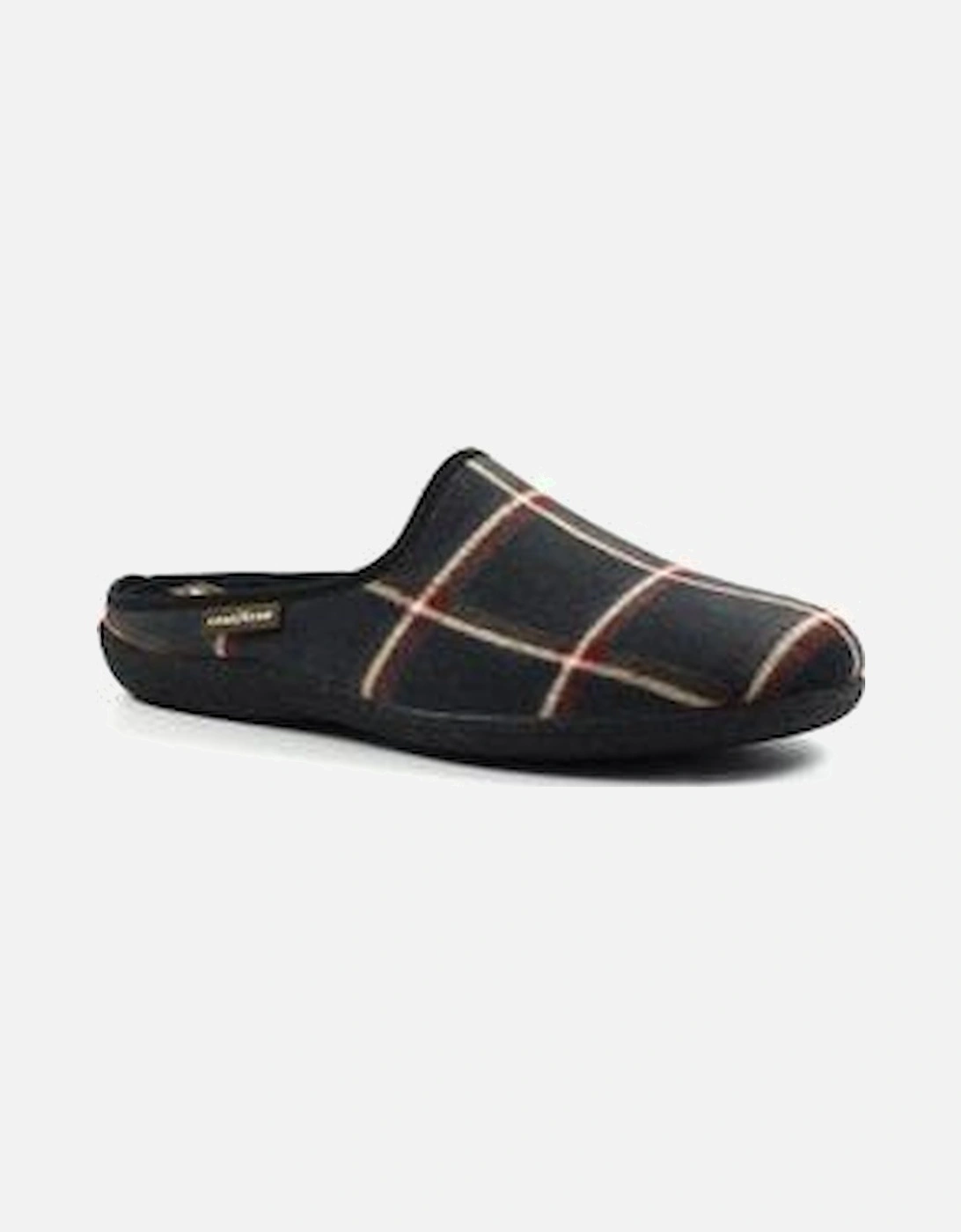 Lunar Men's Lunar KMA006 Goodyear Checkmate Black Slipper