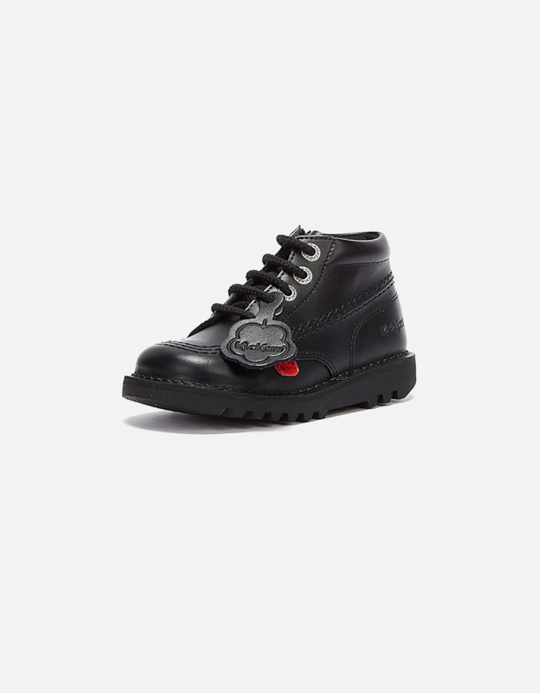 Kick Hi Zip Infant Black Boots