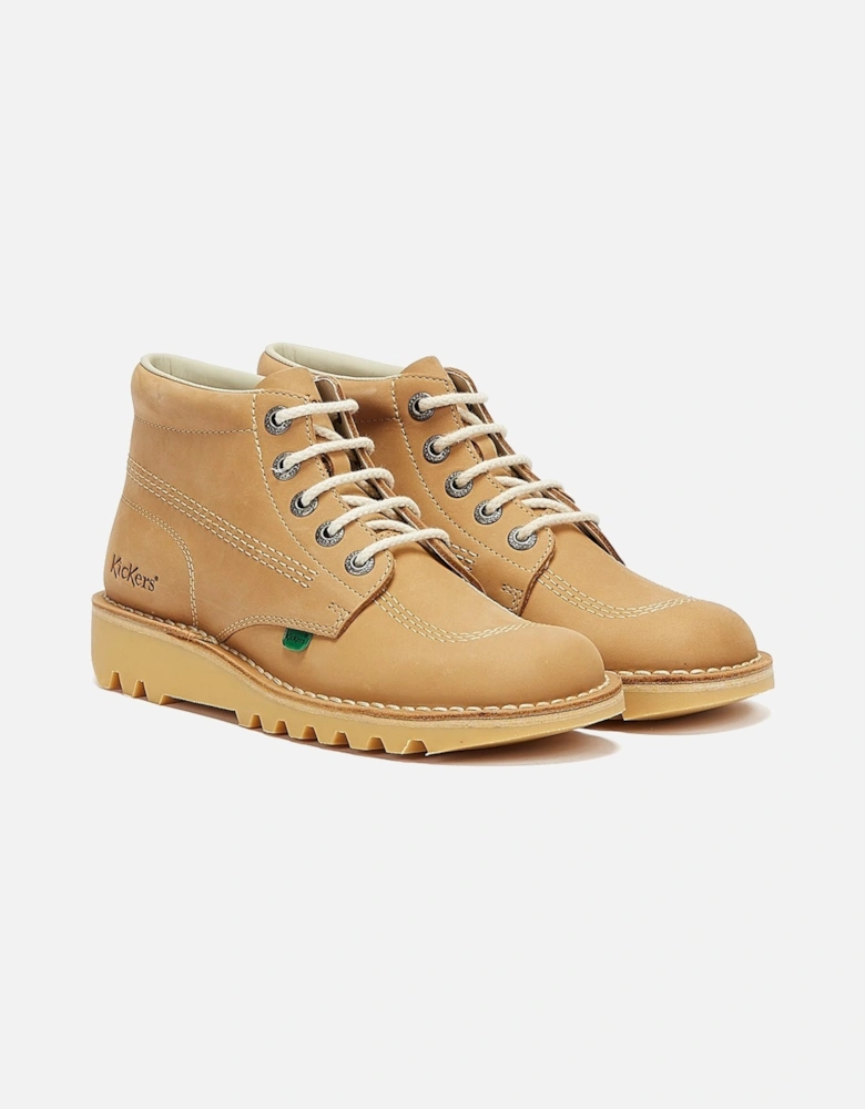 Kick Hi Mens Tan Nubuck Boots