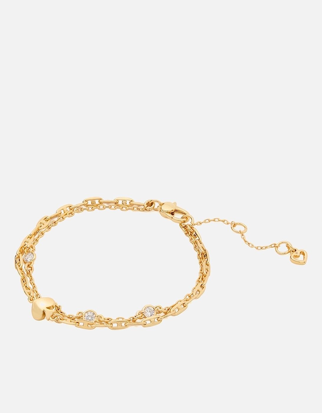 New York Gold-Tone O Spade Bracelet, 2 of 1