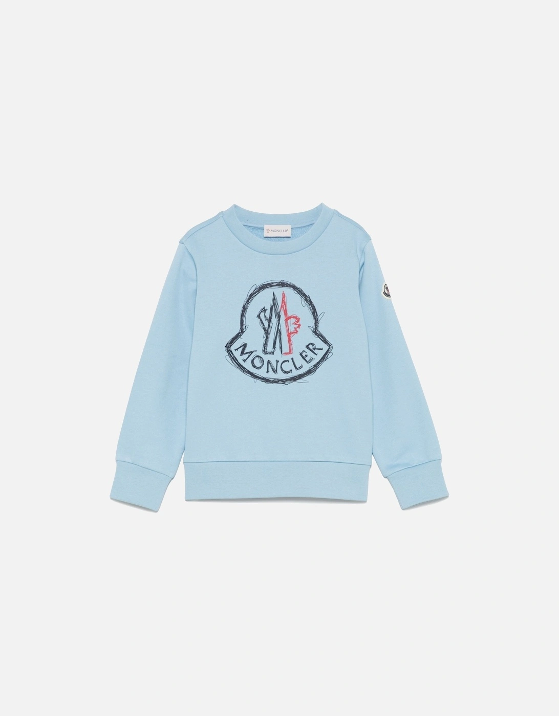 Kids Branded Sweatshirt Blue, 4 of 3