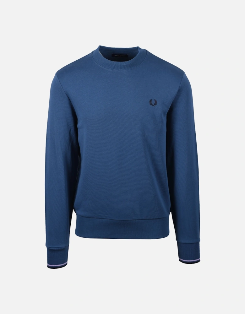 Crew Neck Sweatshirt Midnight Blue/Navy/Ultra Violet