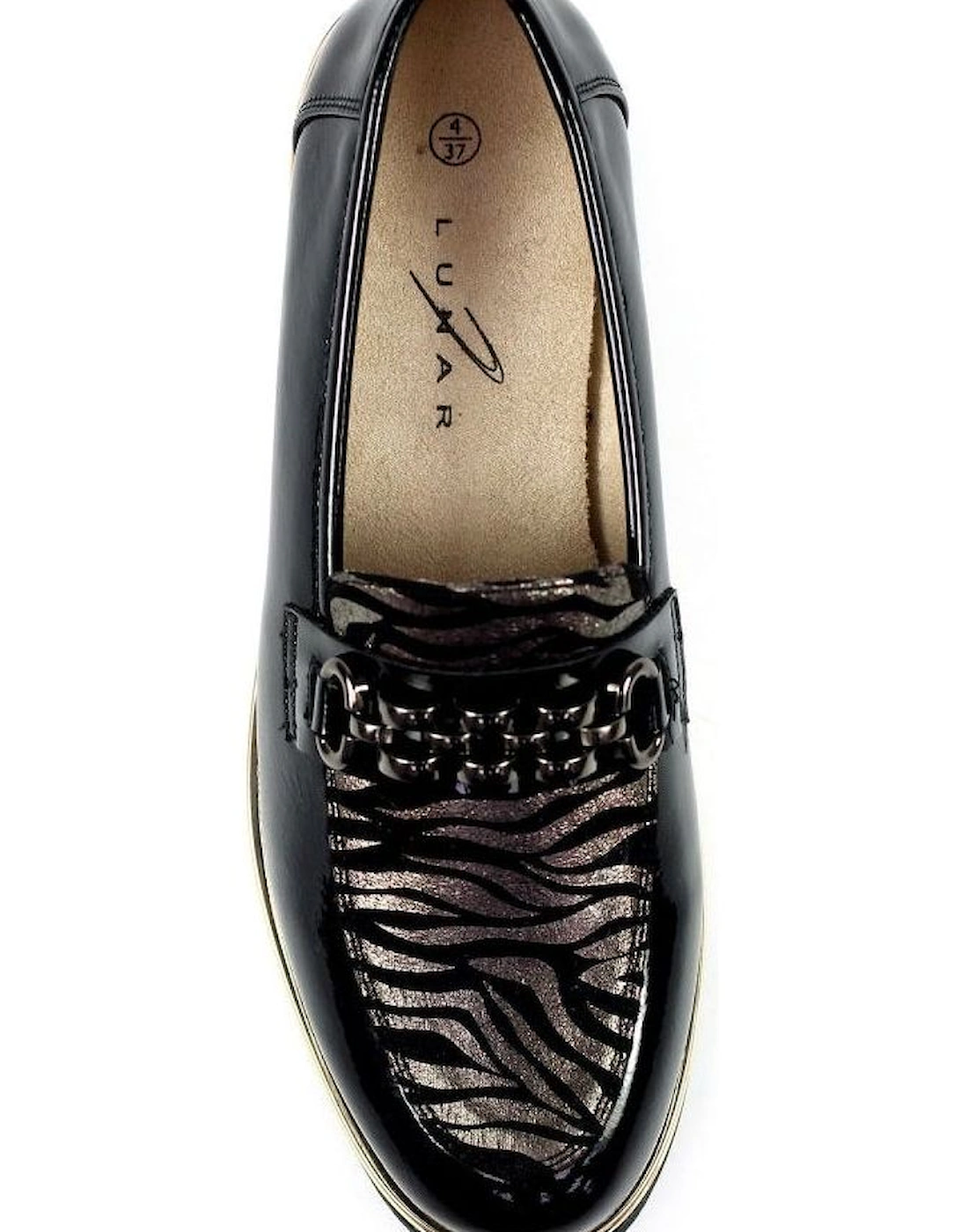 FLW001 Wade pewter animal print shoe