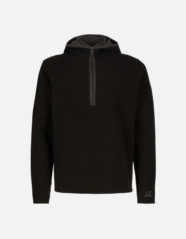 Double Layer Half-Zip Hoodie