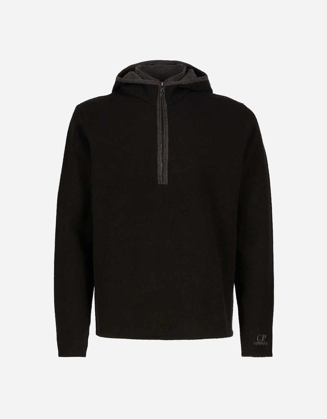 Double Layer Half-Zip Hoodie, 4 of 3