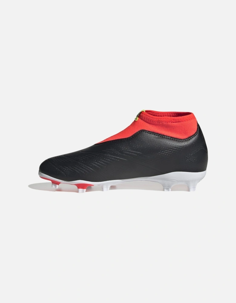 Juniors Predator League Laceless FG Football Boots