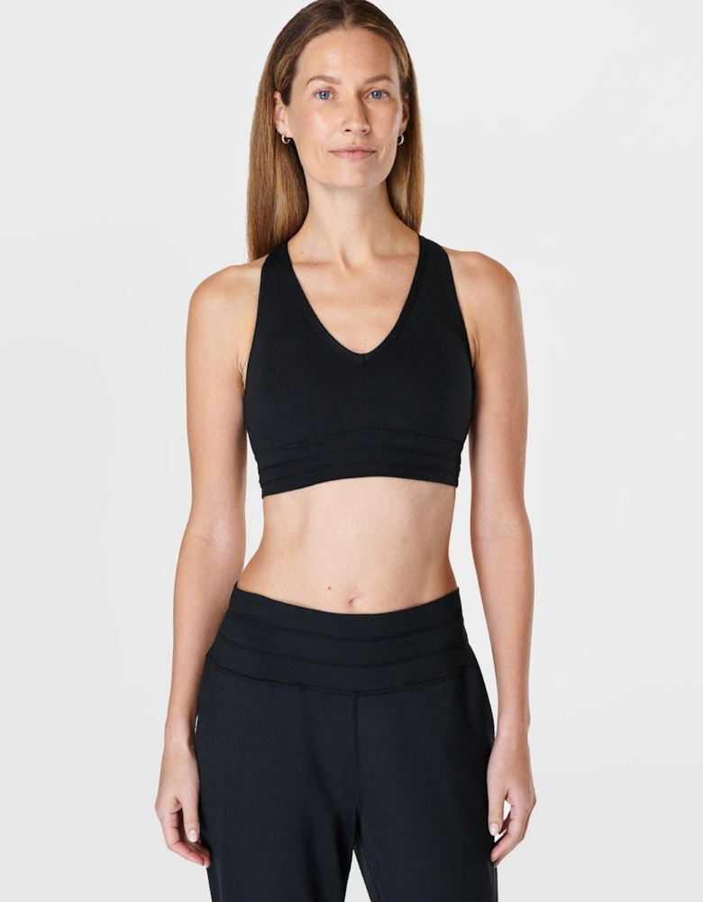 Womens Training Gaia Yoga Bra - Black