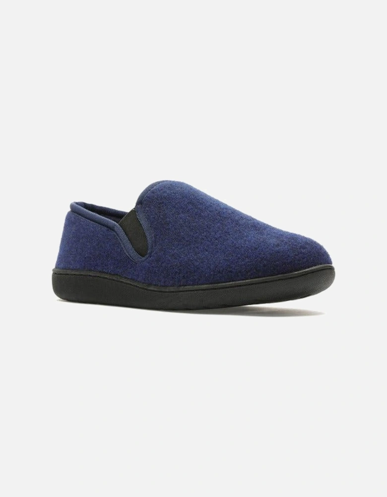 King Ease Navy mens slipper