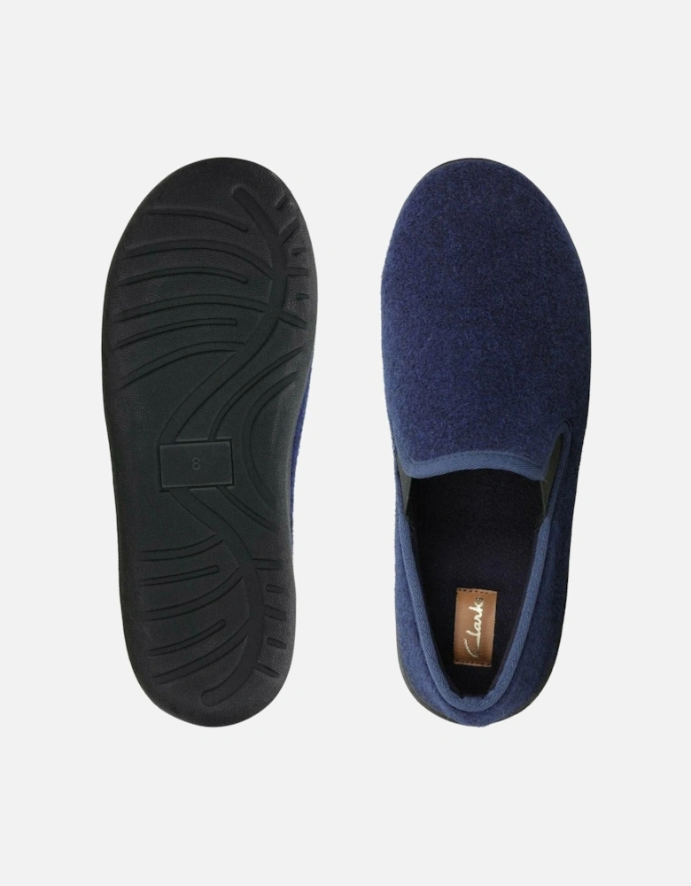 King Ease Navy mens slipper