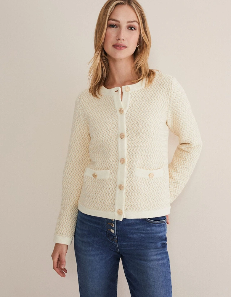 Cove Ribbed Cropped Jacket