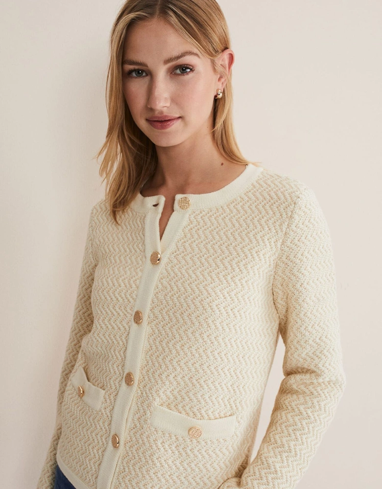 Cove Ribbed Cropped Jacket